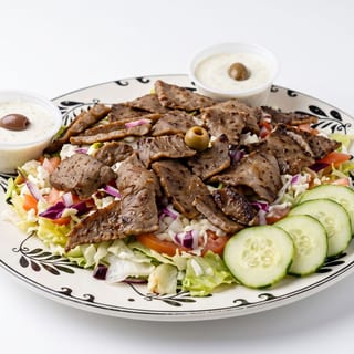 Lg Gyro Salad - O